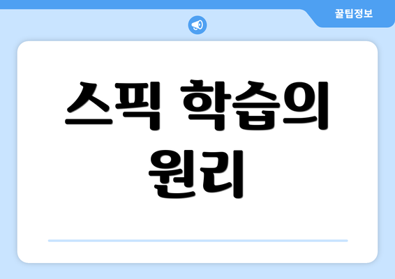 스픽 학습의 원리